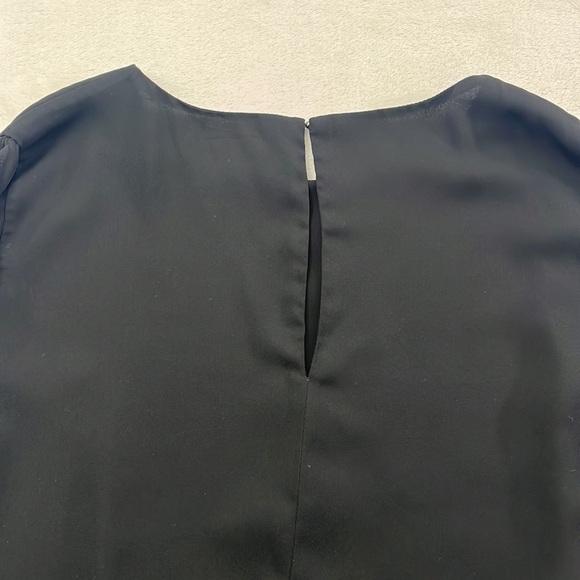 Ramy Brook Addy M Black Slit Sleeve Blouse Rent‎ The Runway - Picture 10 of 15